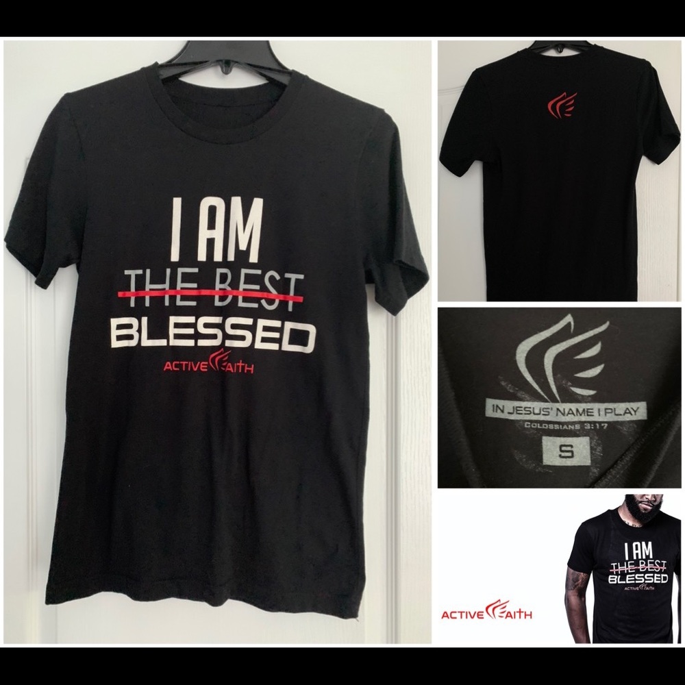 Active Faith I AM BLESSED Tee